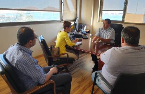 Mogán toma contacto en materias de Pesca y Agricultura con el  Gobierno de Canarias