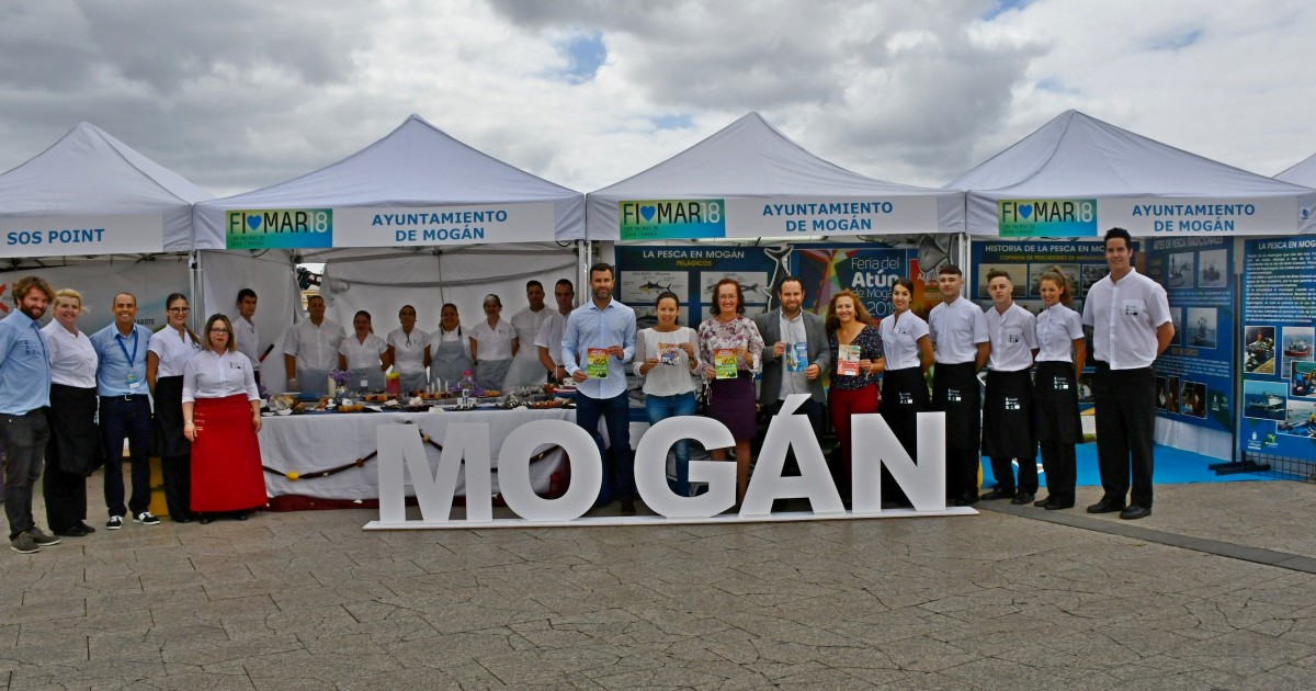 Mogán promociona en la Feria Internacional del Mar (FIMAR) sus tres ferias del sector primario