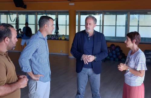 El consejero de Deportes, Francisco Castellano, hace balance de las inversiones deportivas en Mogán