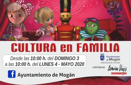 Mogán apuesta por la cultura en familia desde casa durante el estado de alarma