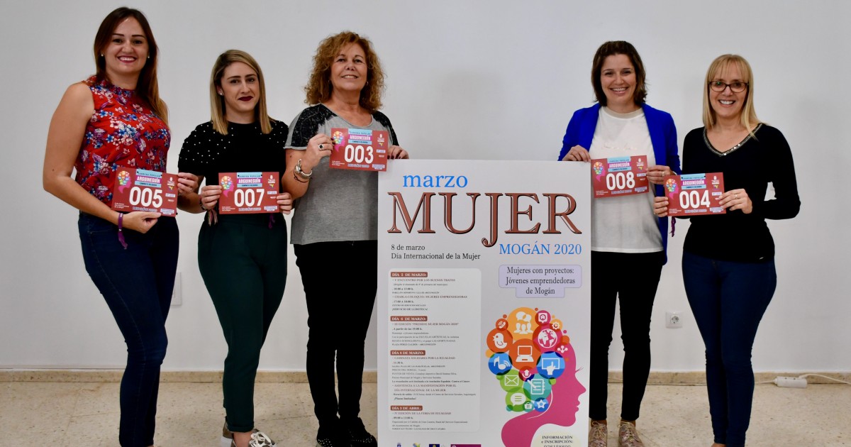 Jóvenes emprendedoras protagonizan el programa del Día de la Mujer de Mogán