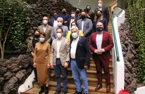 La AMT y la AMTC firman con el Cabildo de La Palma un protocolo de ayuda a los damnificados del volcán