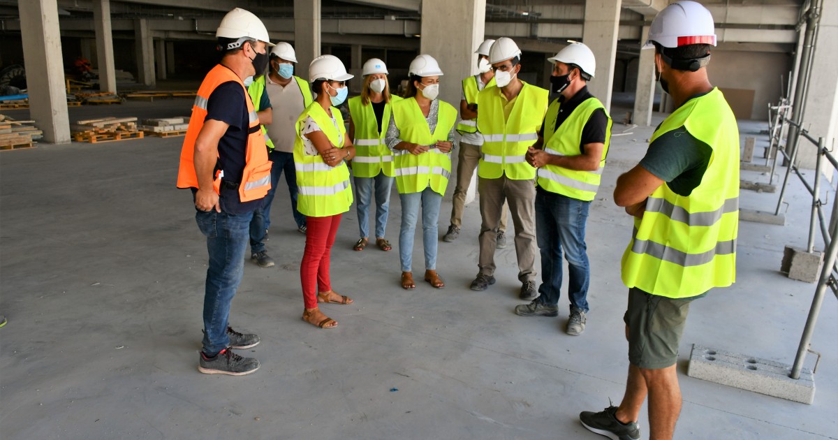 Cuenta atrás para la terminación de las obras del edificio de aparcamientos de Arguineguín