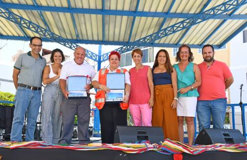 Los veteranos de Mogán disfrutan de una jornada de actividades en Arguineguín