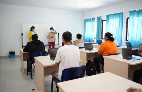 Mogán renueva equipamiento  y las instalaciones de los centros de formación municipal