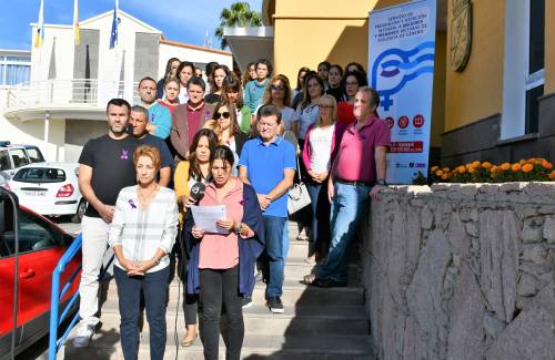 Mogán con el Día Internacional de la Eliminación de la Violencia contra la Mujer