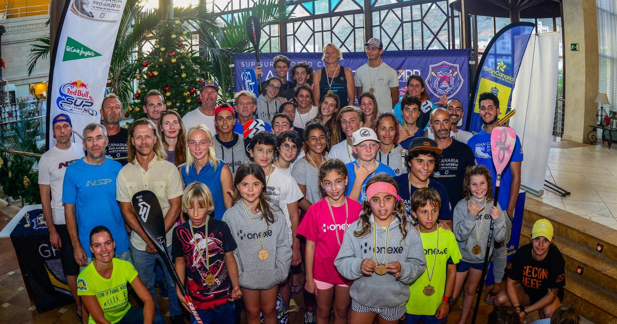 Comienza el Campeonato Europeo de Paddle Surf en Mogán