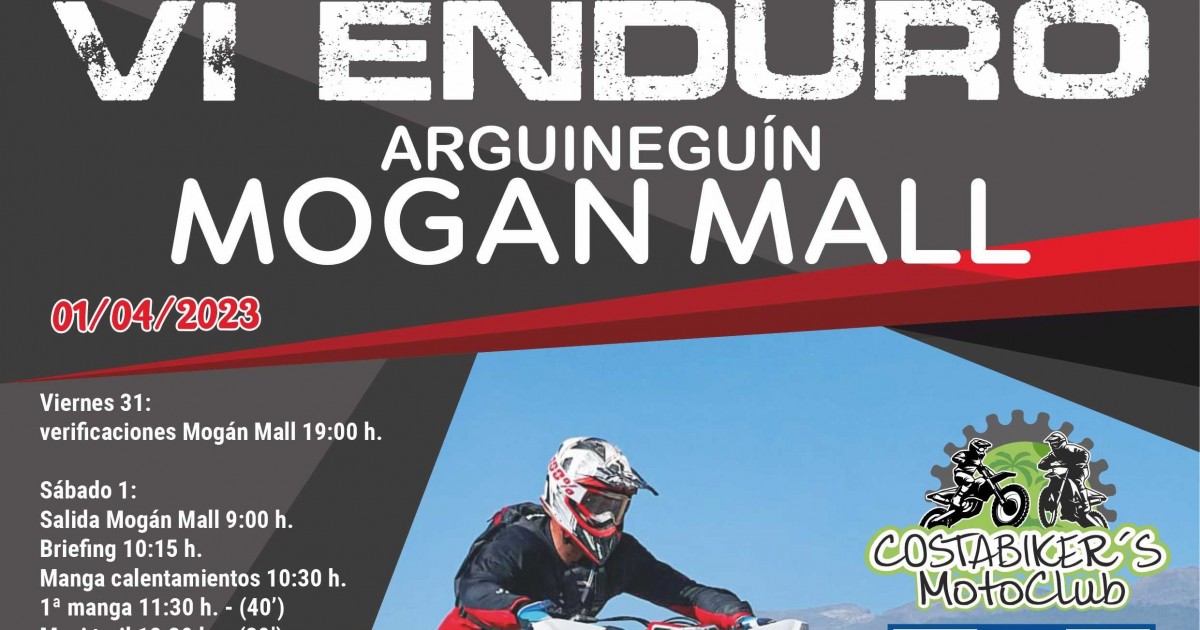 El VI Enduro Arguineguín  Mogán Mall será el 1 de abril