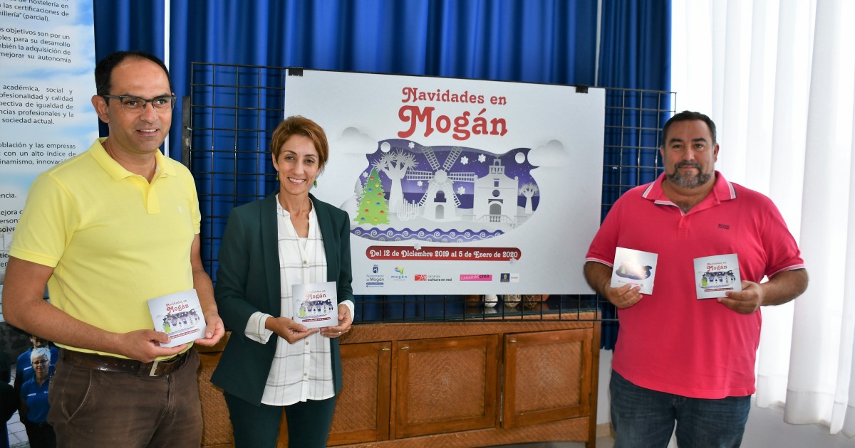 Más de 40 actos componen el programa de Navidad de Mogán 2019
