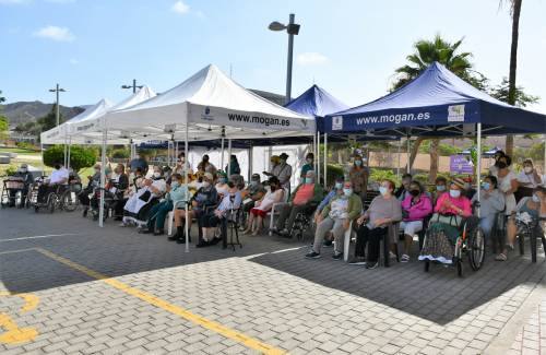 El Centro para la Autonomía Personal de Mogán celebra el Día de Canarias