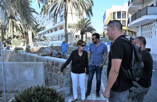 El nuevo mirador de La Lajilla verá la luz a mediados de diciembre