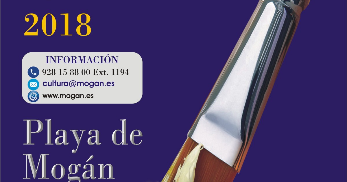 Playa de Mogán celebrará la 8ª edición de su Certamen de Pintura Rápida el sábado 28 de abril