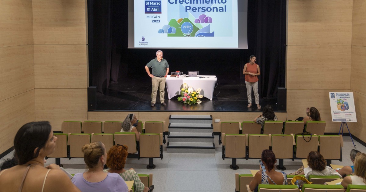 XV Jornadas de Crecimiento Personal de Mogán: La importancia de quererse bien