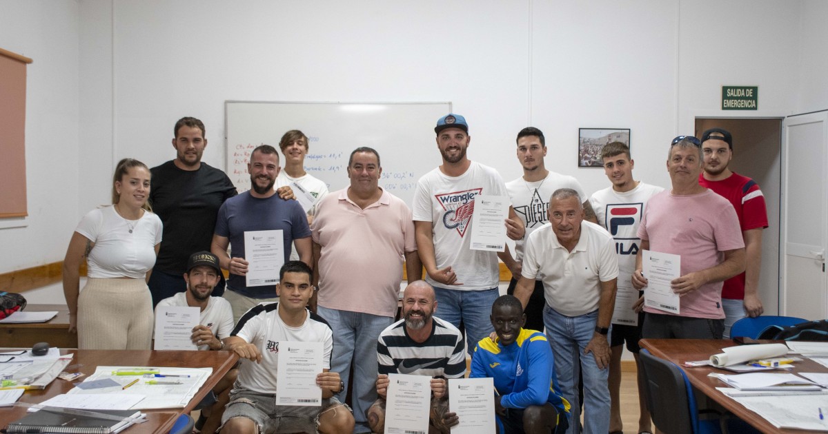Finaliza el curso gratuito de Marinero Pescador del Ayuntamiento de Mogán