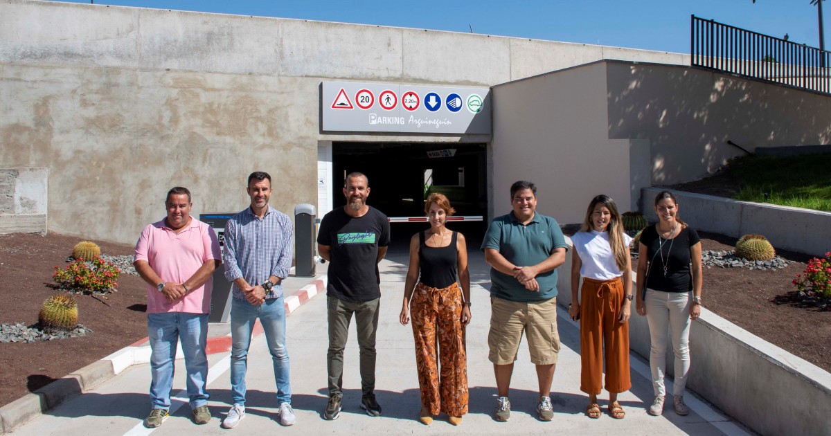 Abre el nuevo parking público  de Arguineguín