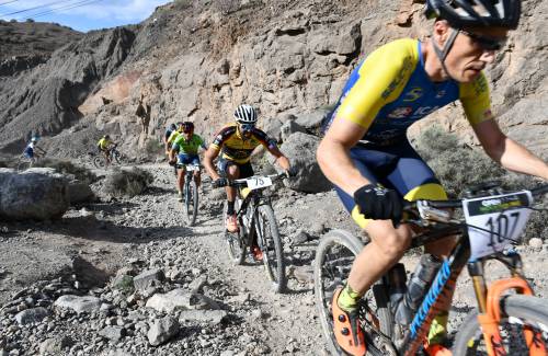 Pedro Rodríguez y Manuela Muresan, ganadores del Open Mountain Bike Arguineguín 2022