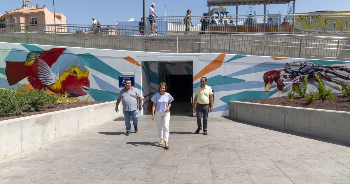 Concluye la renovación del acceso a Arguineguín por la GC-500: Nueva imagen, mejor movilidad