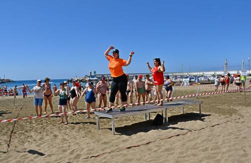 Más de 450 personas con discapacidad disfrutan del XIII Encuentro de Actividades Acuáticas en Puerto Rico