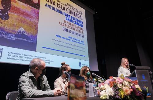 Mogán acoge la presentación del proyecto y libro 'Una isla contada'