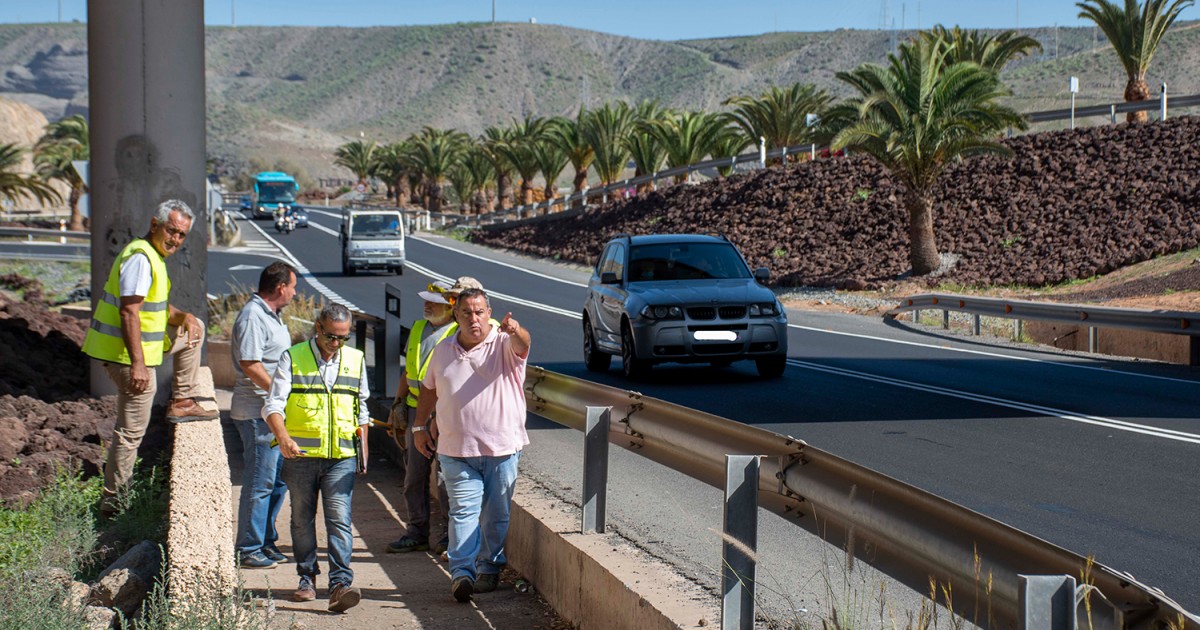 El acceso a Arguineguín por la GC-500 tendrá alumbrado antes de final de año