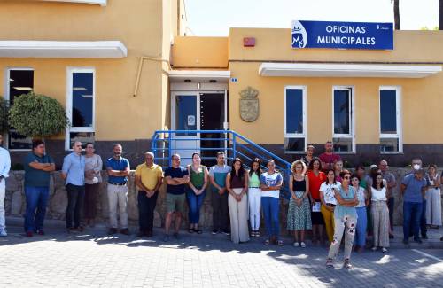 Mogán guarda cinco minutos de silencio en recuerdo a Miguel Ángel Blanco