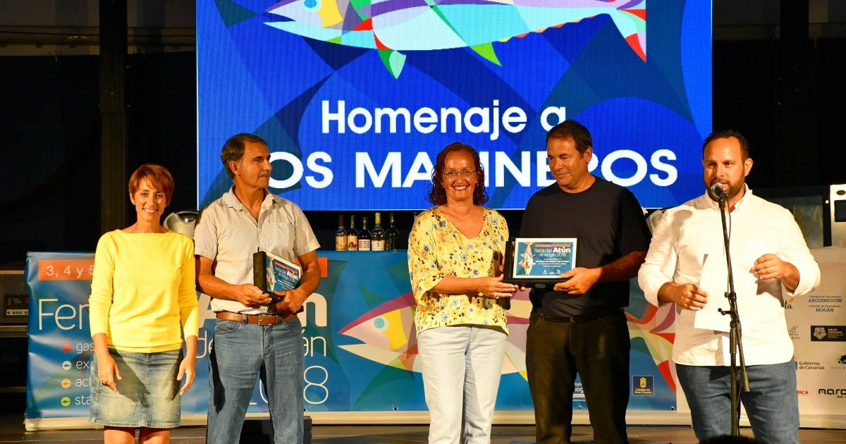 El Ayuntamiento de Mogán homenajea a los marineros y marineras del municipio