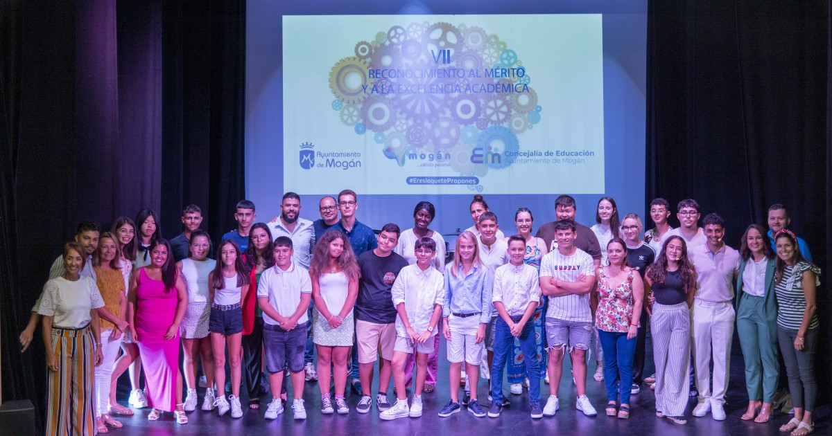 Mogán reconoce el mérito y la excelencia académica de 36 estudiantes del municipio