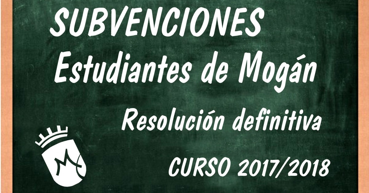 142 estudiantes de Mogán se benefician este curso 2017/2018 de los 100.000 euros en subvenciones invertidos por el Ayuntamiento