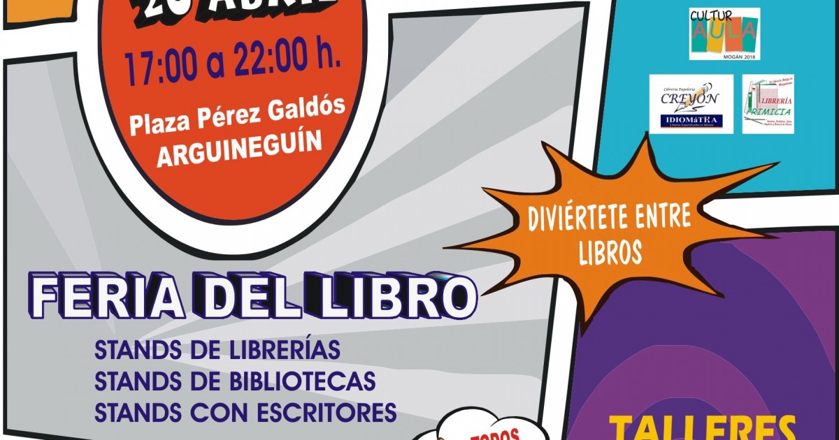 Mogán celebra del 16 al 27 de abril el Día Internacional del Libro con actividades gratuitas para toda la familia