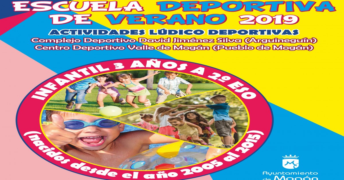 Mogán abre las inscripciones para la Escuela Deportiva de Verano 2019
