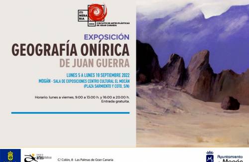 La muestra 'Geografía Onírica' de Juan Guerra llega al Centro Cultural El Mocán