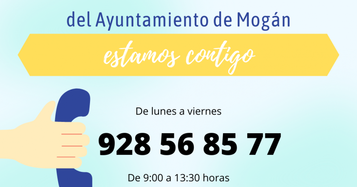 INFORMACIÓN: Servicio de atención psicológica del Ayuntamiento de Mogán