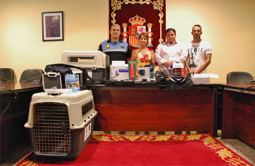 El Ayuntamiento de Mogán invierte unos 120.000 euros en material para todos los agentes de la Policía Local