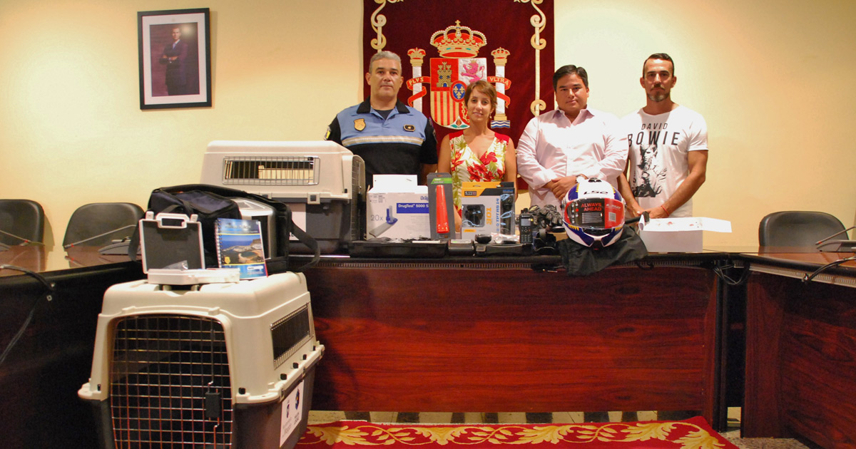 El Ayuntamiento de Mogán invierte unos 120.000 euros en material para todos los agentes de la Policía Local