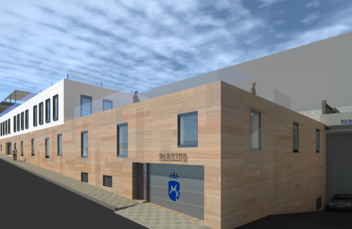 Mogán casco tendrá su edificio de aparcamientos