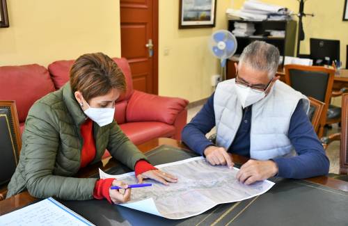 La Aldea apoya el proyecto de la circunvalación del casco de Mogán