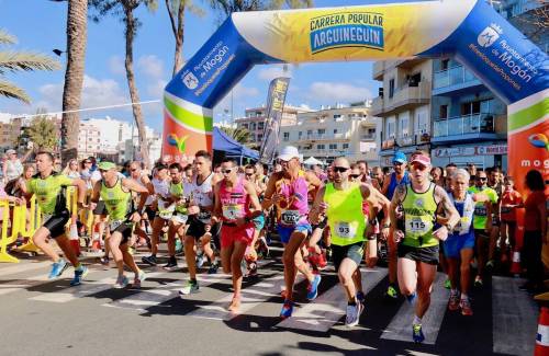 Más de 570 personas participarán este domingo 18 de marzo en la Carrera Popular de Arguineguín