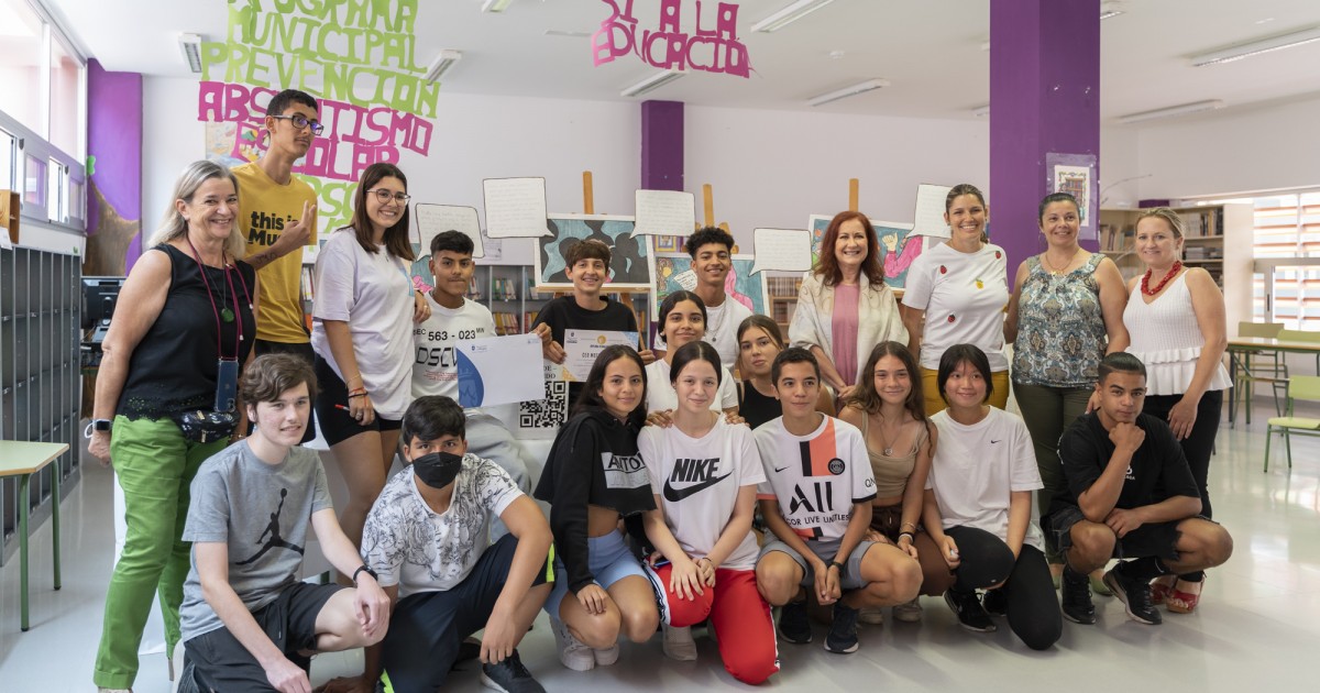 4º de ESO de Mogán participa en un nuevo concurso municipal de prevención del absentismo escolar