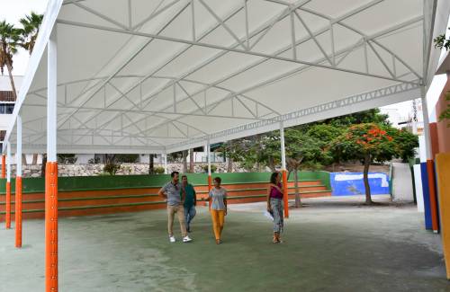 En marcha las obras de mejora de los centros educativos de Mogán