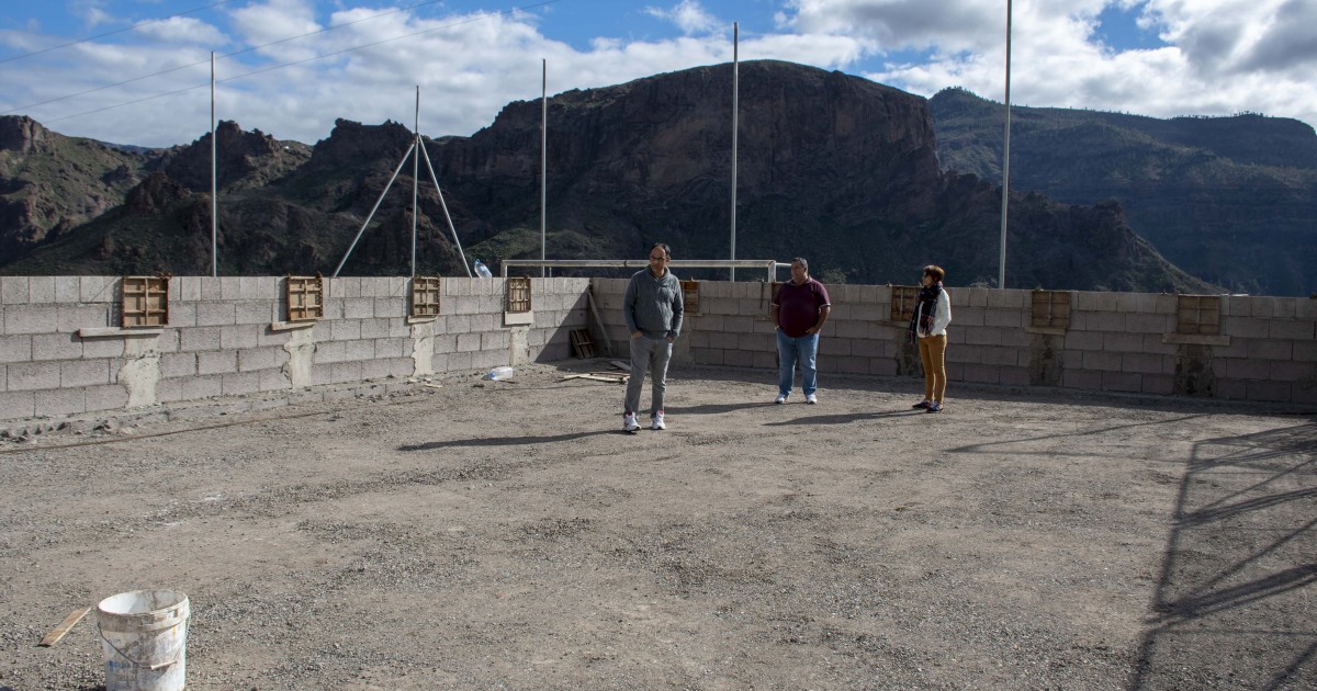 El Ayuntamiento dota a Barranquillo Andrés y Soria de una nueva cancha deportiva