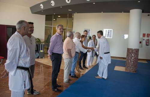 La Selección Española de Karate prepara  el campeonato del mundo en Mogán