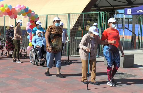 Los mayores de Mogán celebran el  Día Mundial de la Salud