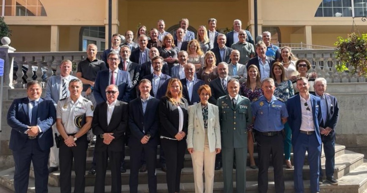 Despedida del teniente Juan Manuel Rodríguez del Moral, comandante del Puesto Principal de la Guardia Civil de Puerto Rico