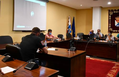 La alcaldesa de Mogán se reúne con el sector empresarial del municipio para tratar los estragos de la COVID-19