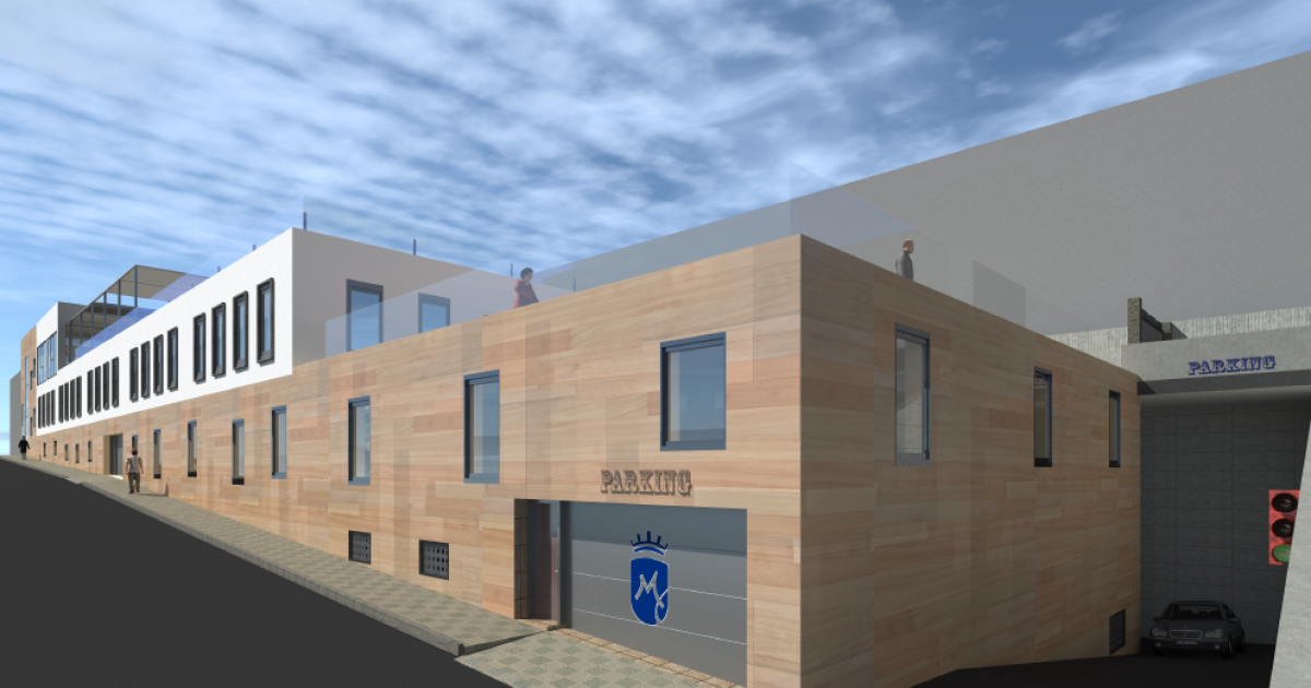 Mogán casco tendrá su edificio de aparcamientos