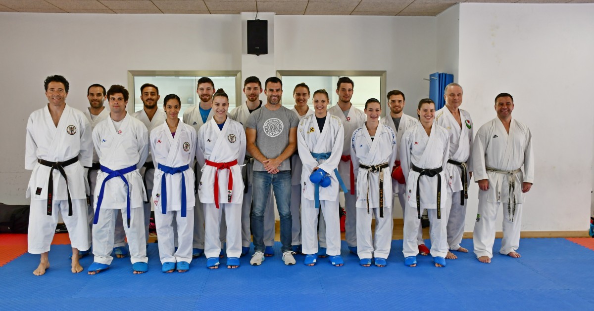 La selección austríaca de kárate elige Mogán para su preparación de cara al próximo Campeonato de Europa