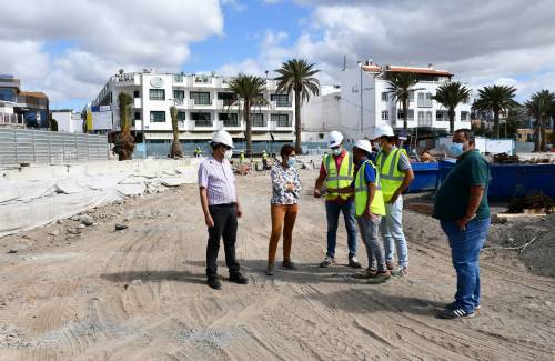 La rehabilitación de la playa de  El Perchel estará lista en verano