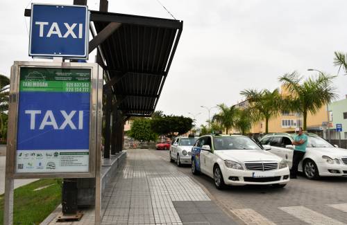 Suprimida la tarifa urbana del  servicio de taxis en Mogán