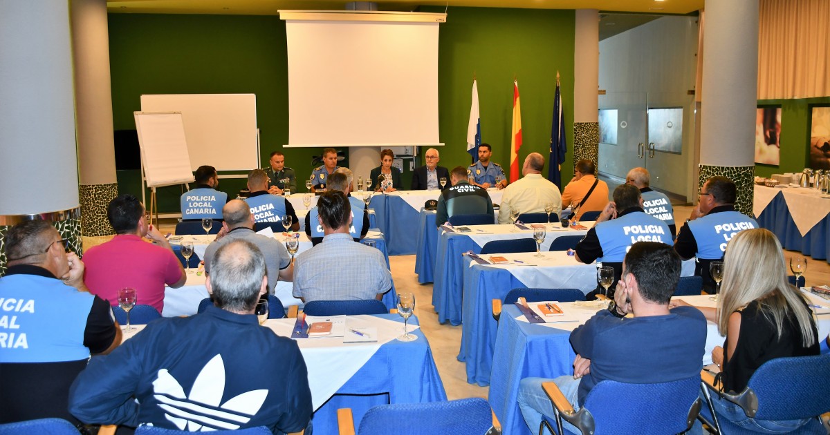 La Policía Local de Mogán se forma para combatir la vulneración de la propiedad intelectual e industrial