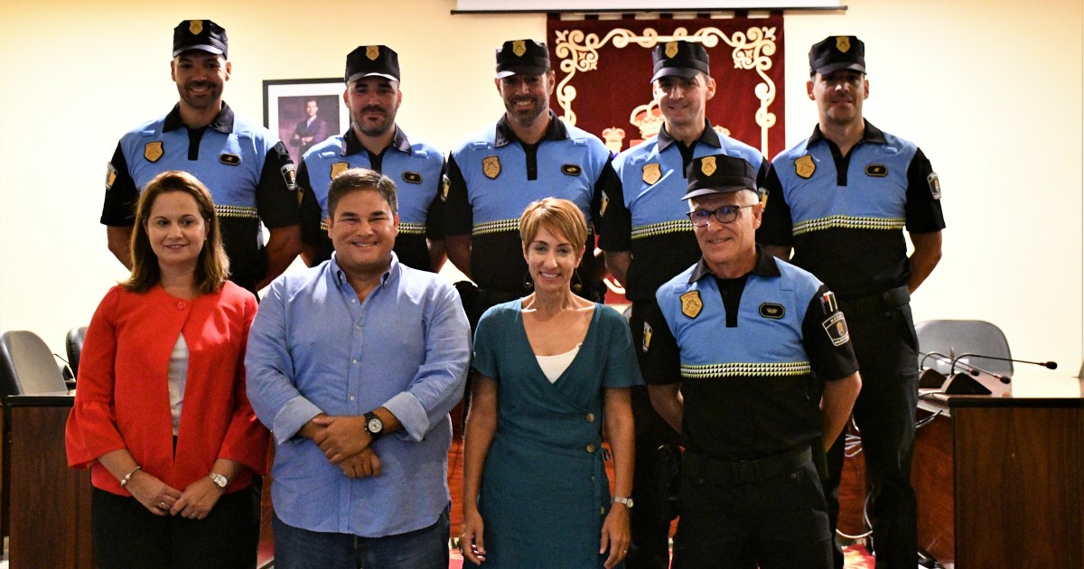 La Policía Local de Mogán se refuerza  con 4 nuevos agentes